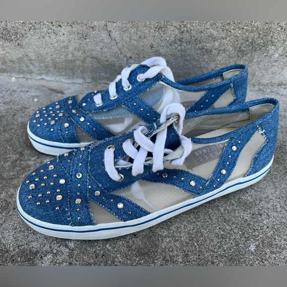 Stuart Weitzman Shoes - Stuart Weitzman Rhinestones Sneakers